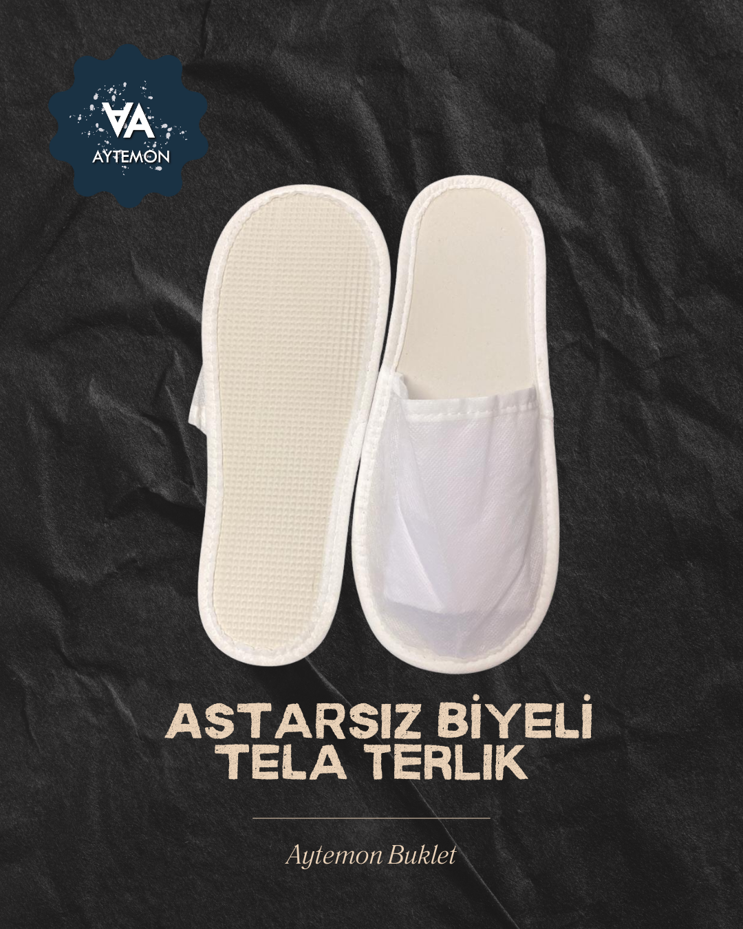 Biyeli Astarsız Elyaf Terlik