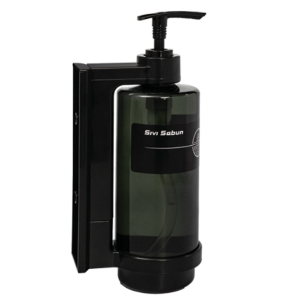 450 ml Dispenser Şişe - Tekli (Siyah)